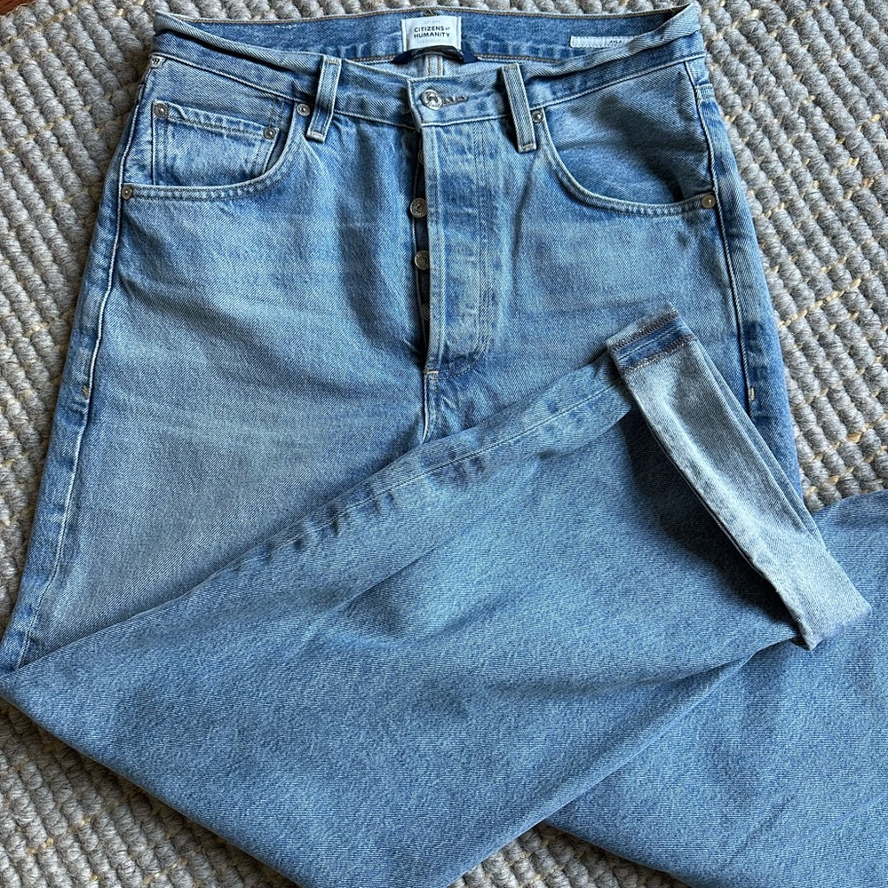 Citizens Of Humanity -Style Ayla Light Blue Straight Jeans